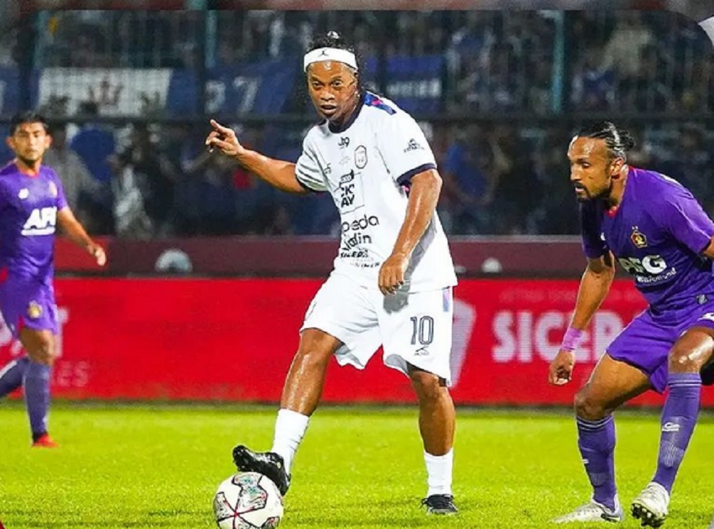 Ronaldinho Hanya Main 30 Menit Bersama Rans Nusantara, Ini Penyebabnya