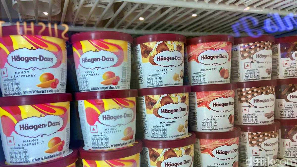 Es Krim Haagen Dazs ditarik peredarannya oleh BPOM di Indonesia