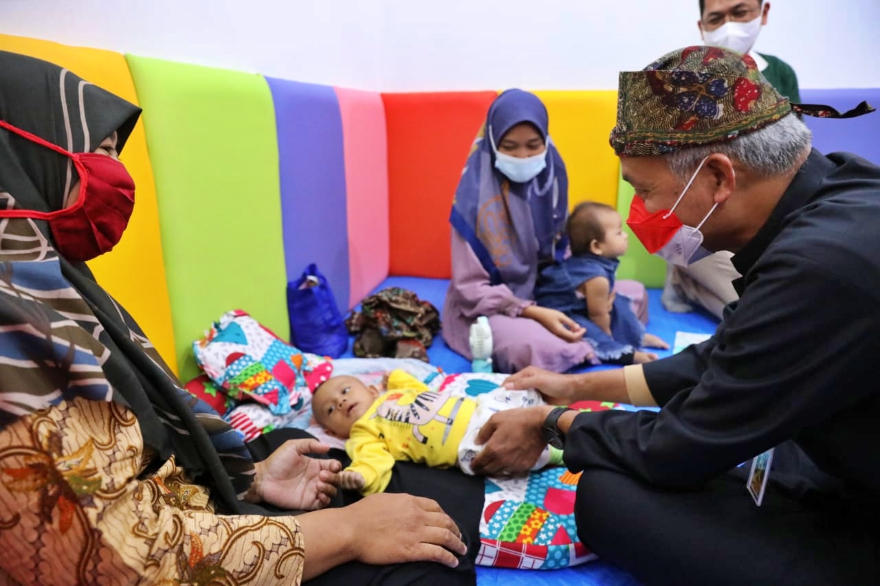 Ganjar berbuduru warga risiko stunting