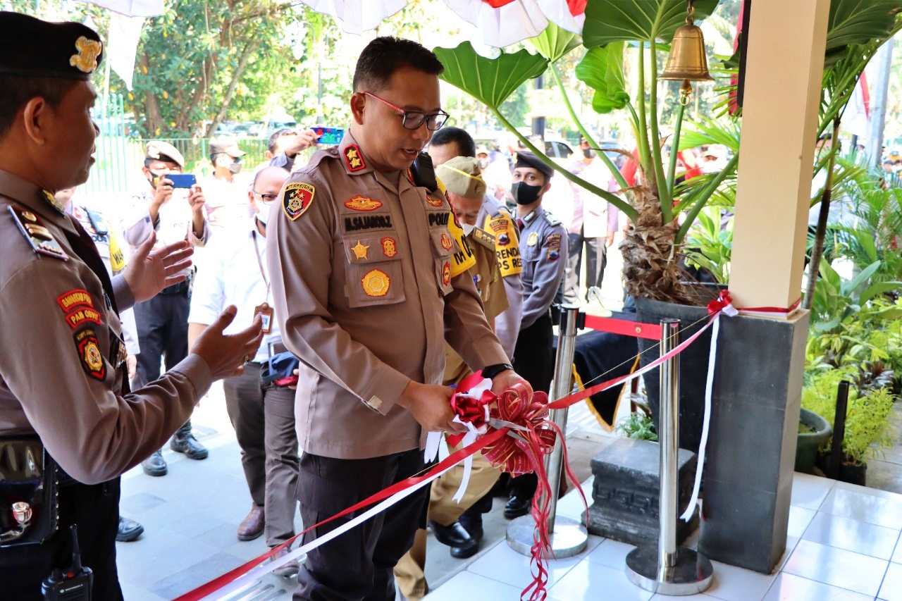 Peresmian Satpamobvit Polres Magelang