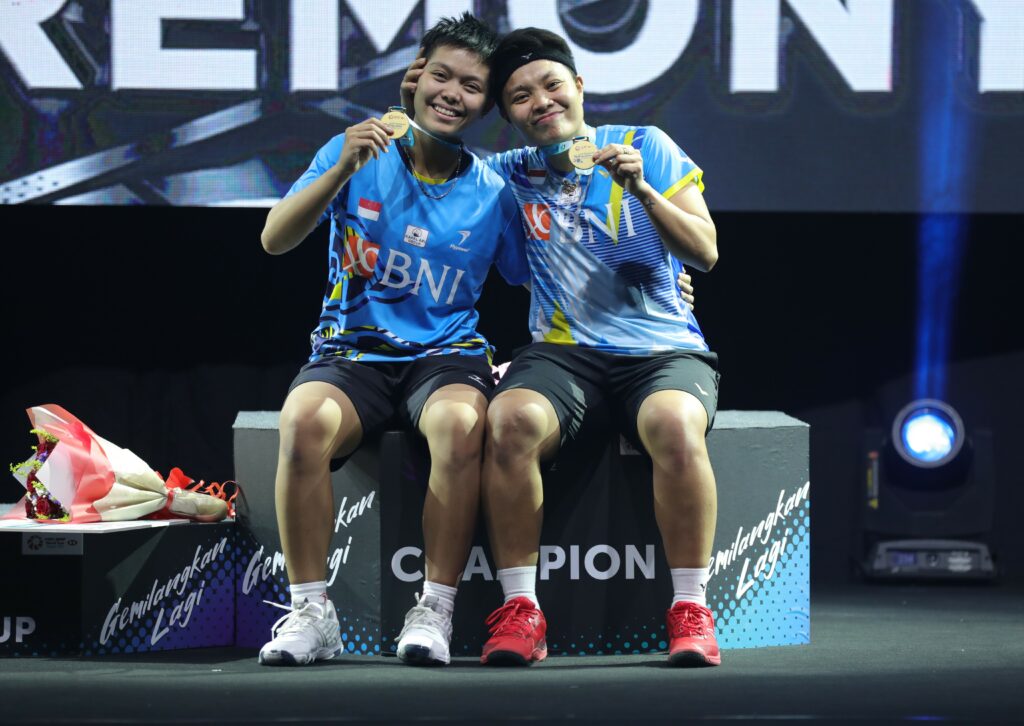 Prediksi Rangking Apriyani/Fadia Usai Juara Singapore Open 2022