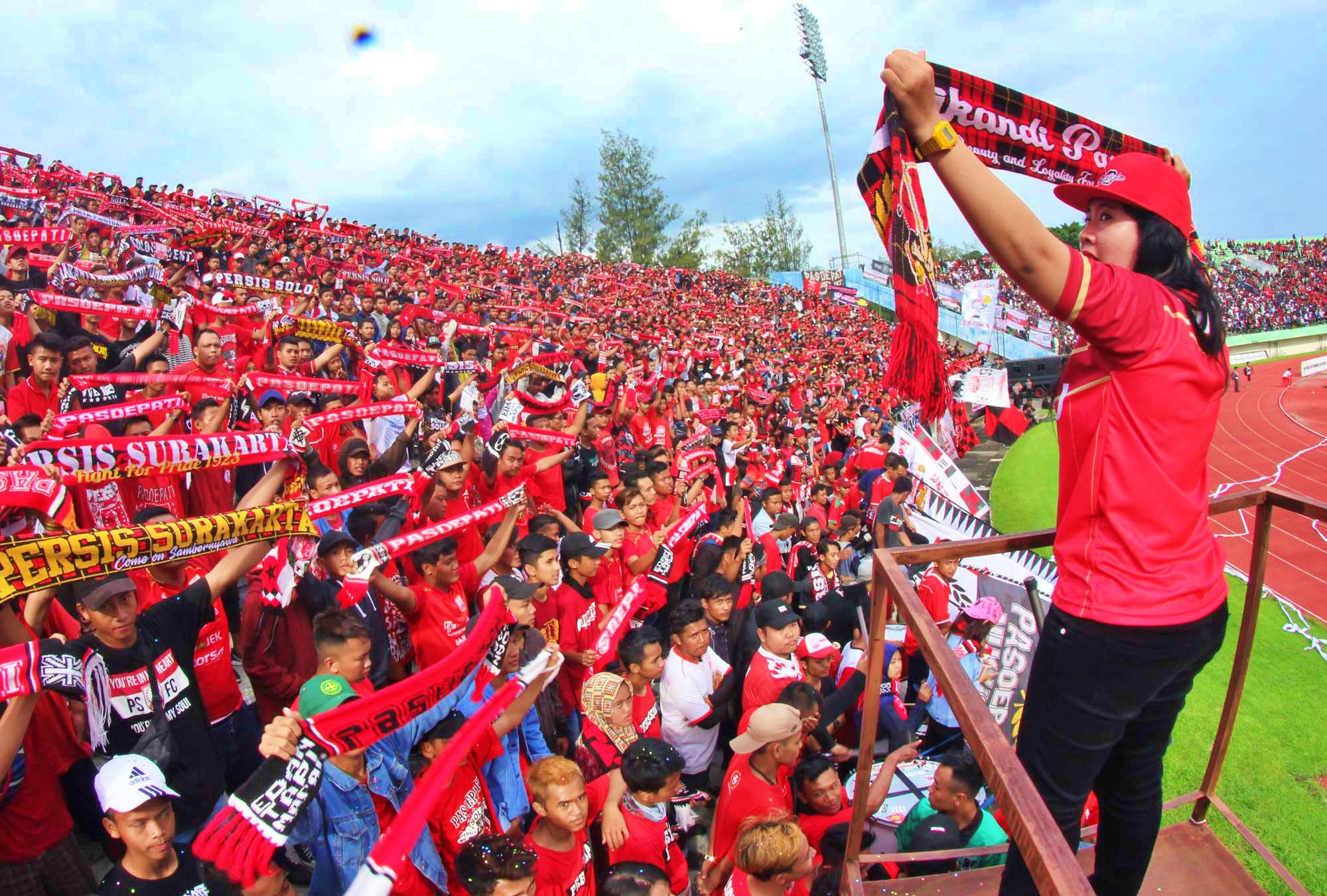 Suporter Persis Solo Laskar Sambernyawa