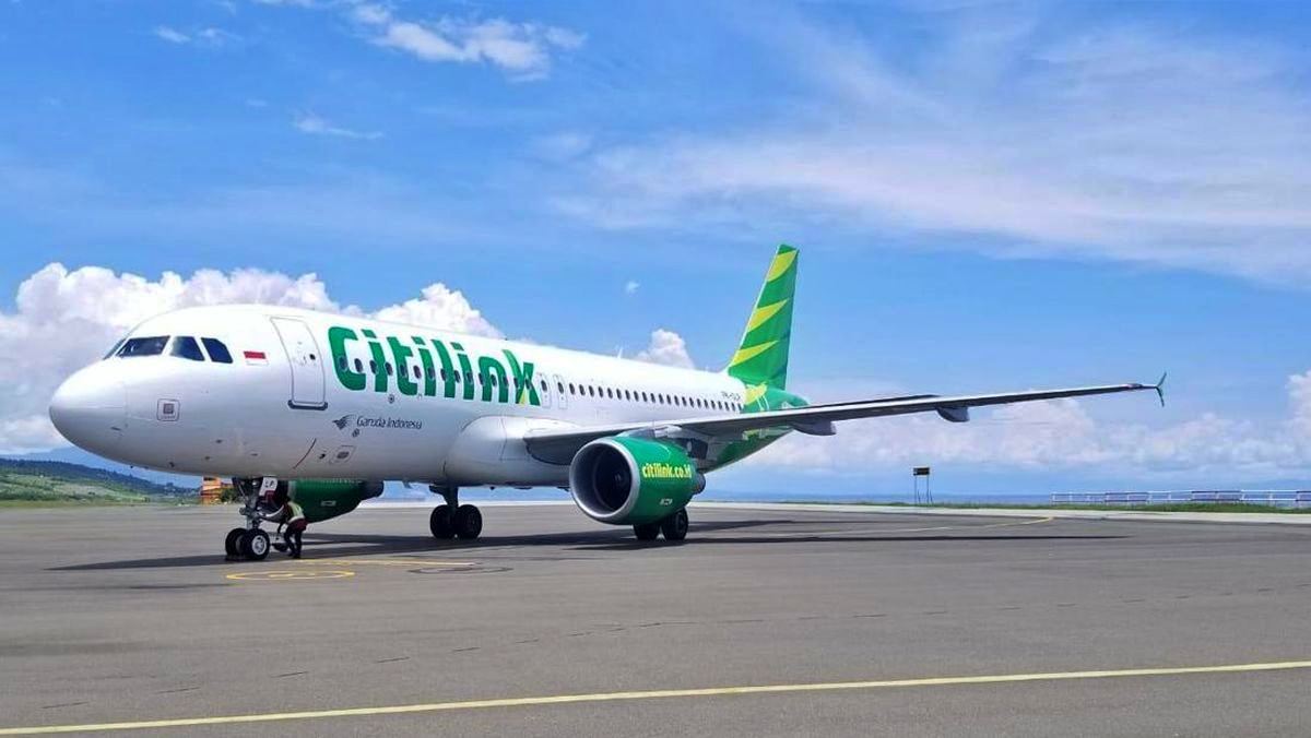 ilustrasi pesawat citilink