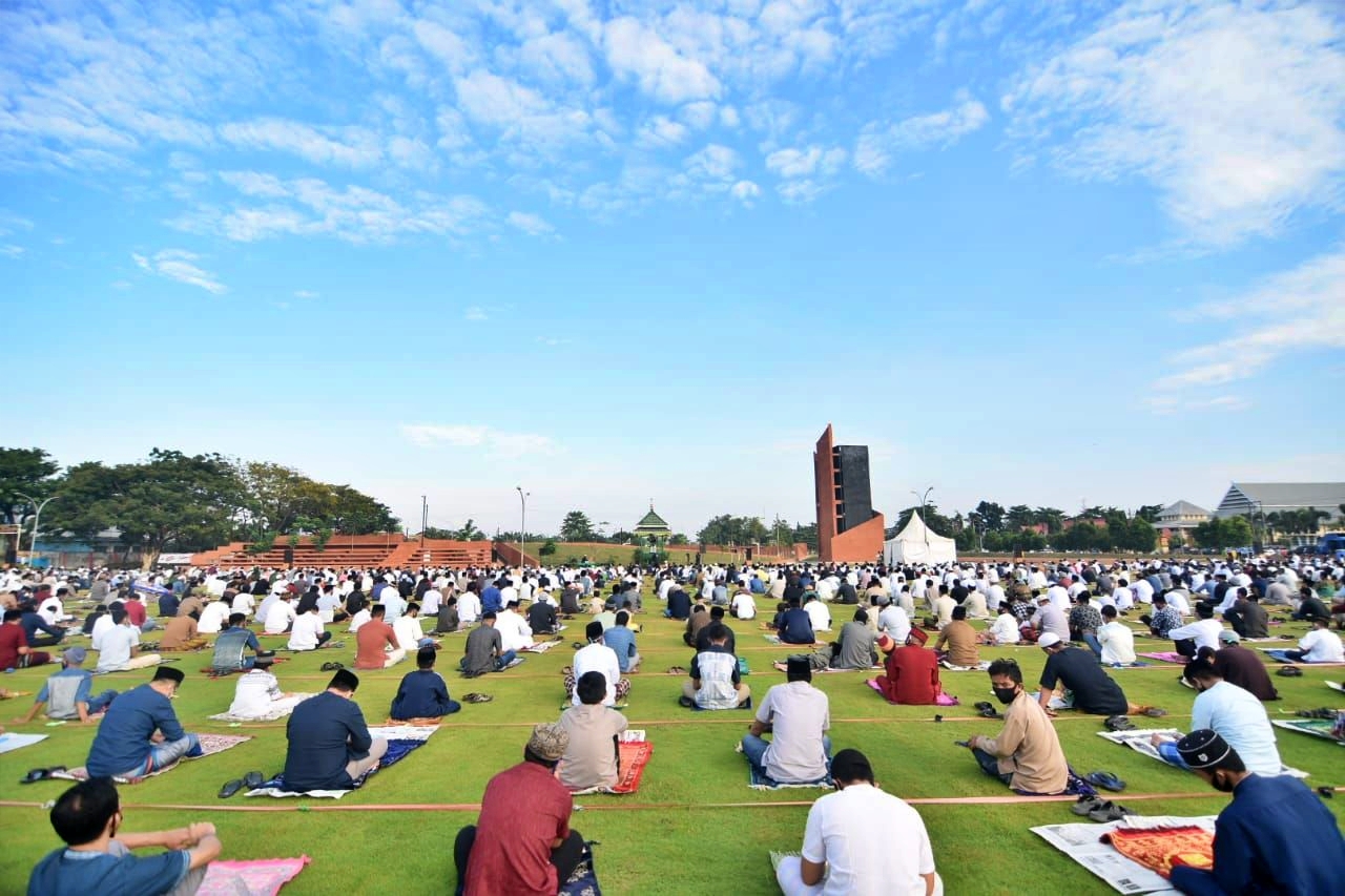 ilustrasi sholat idul adha