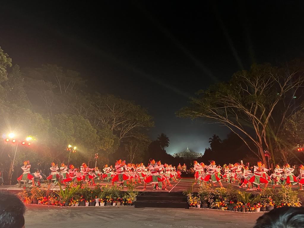 RESMI !! Tari Soledo Dilaunching Di Borobudur, Kolaborasi Tarian Khas Tiga Kabupaten