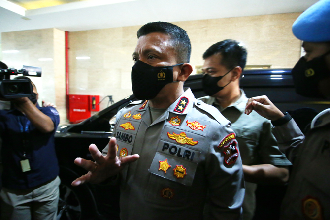 Irjen Ferdy Sambo (JawaPos.com/Dery Ridwansah)