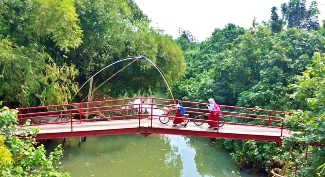 Jembatan Sinambung Jepara selesai