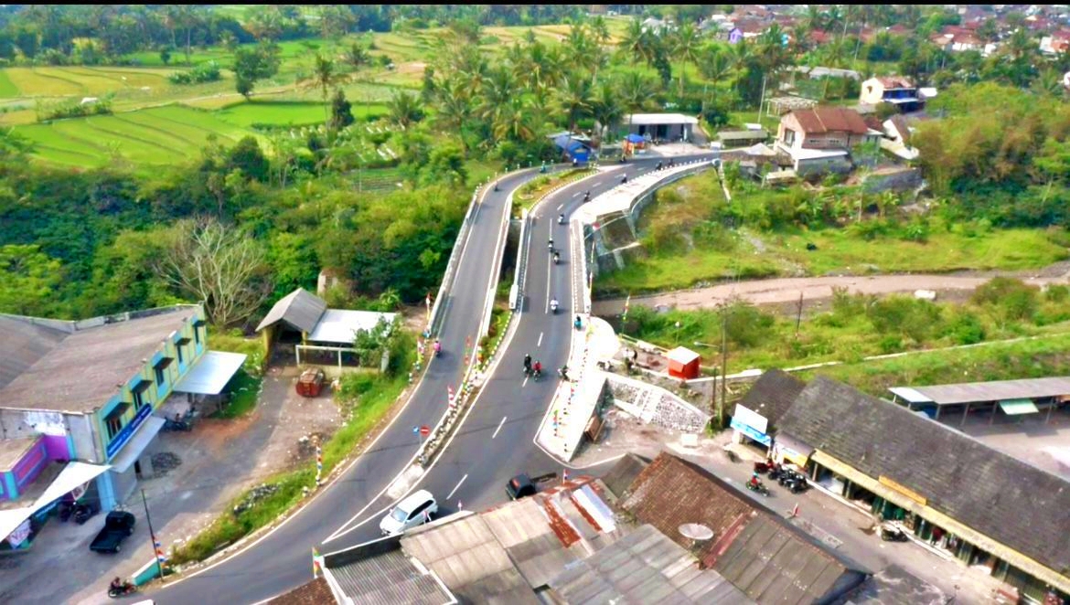 Jembatan evakuasi warga merapi di Talun Banyudono Dukun Magelang