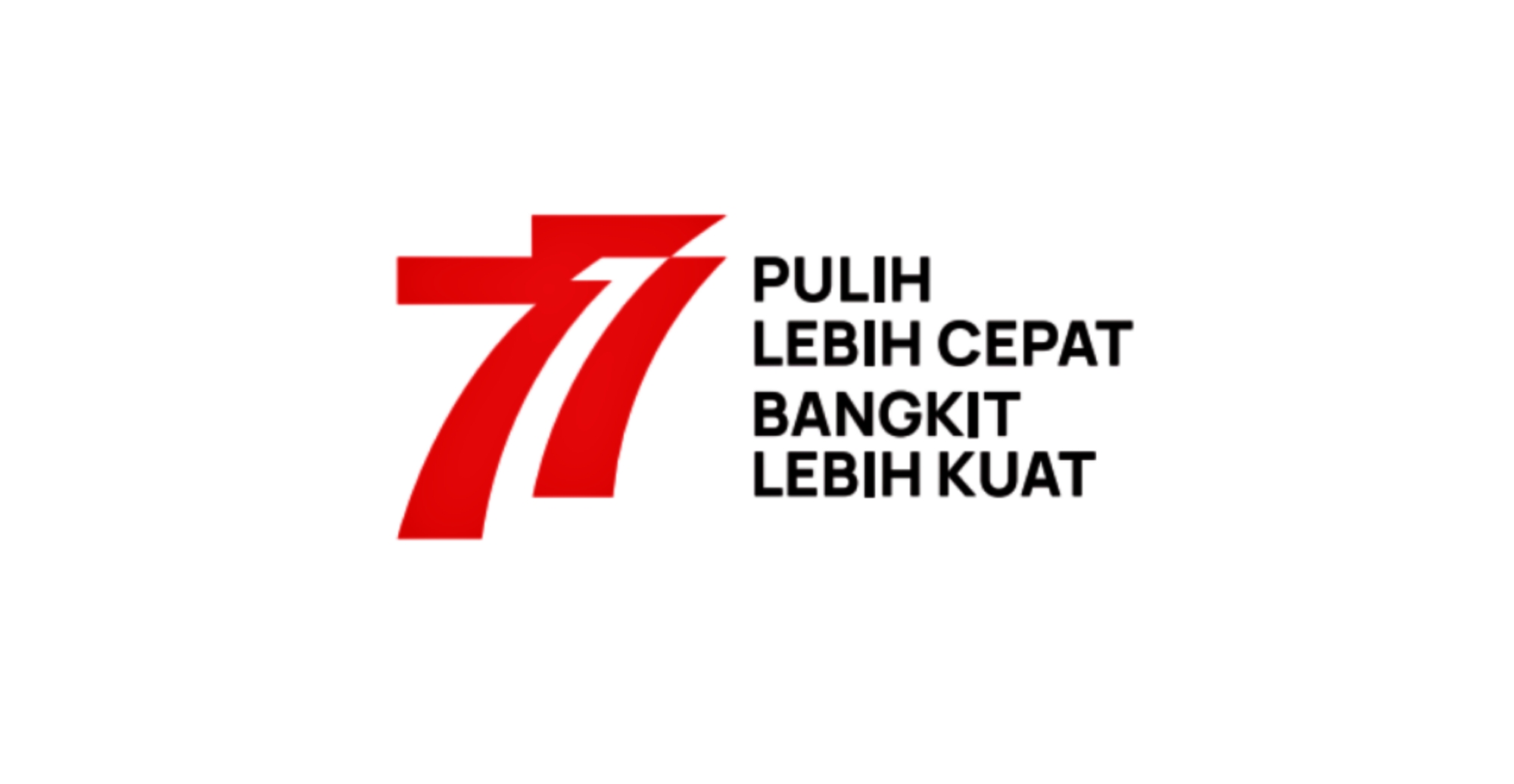 Logo HUT RI ke 77