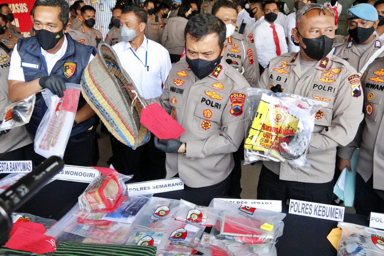 Polda Jateng ungkap ratusan kasus judi di wilayah hukumnya