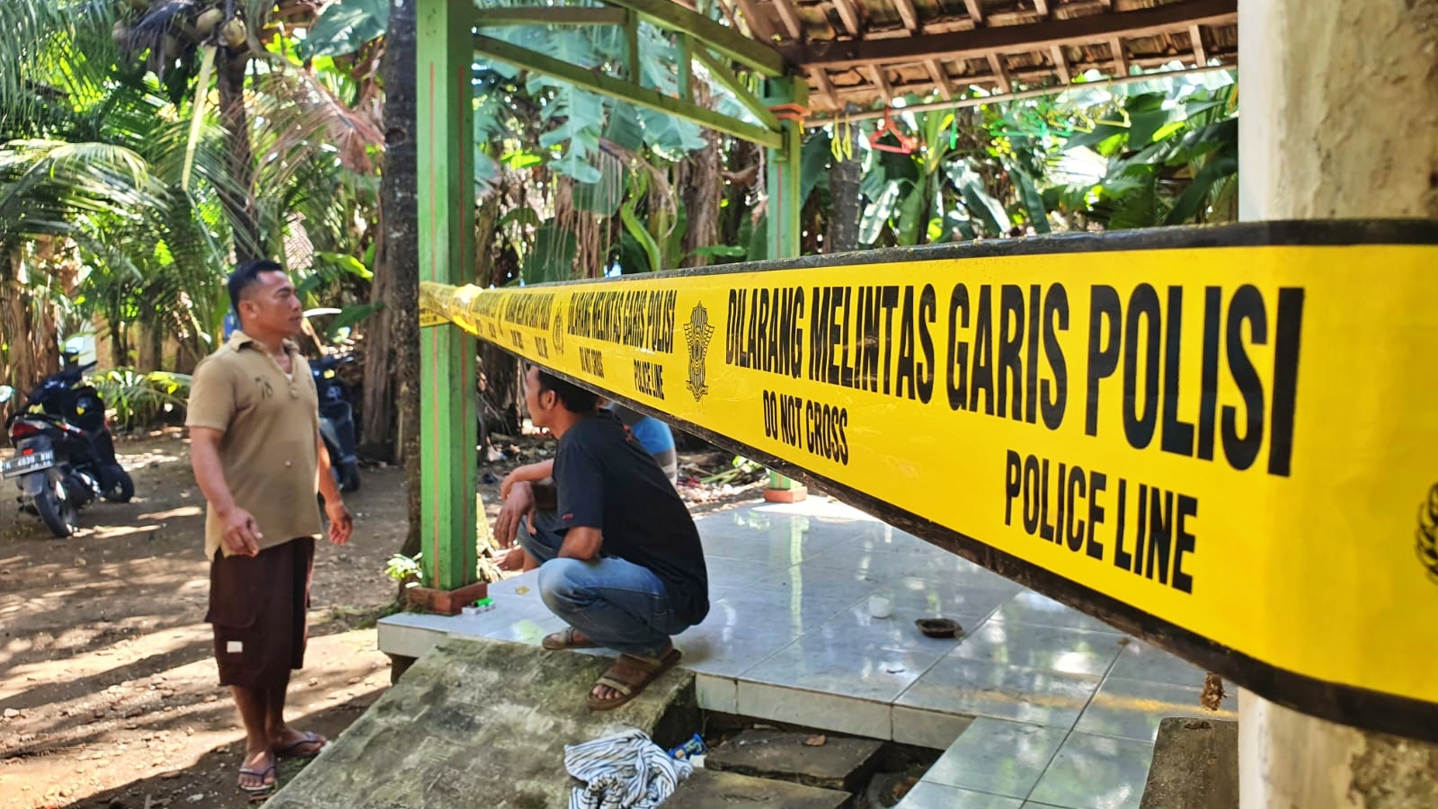 Rumah pelaku yang digunakan pelau sekap gadis smp di Pati
