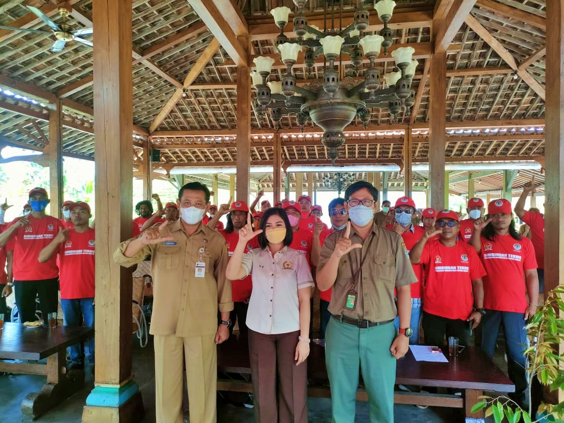 Vita Ervina saat hadiri sosialisasi KLHK bersama komunitas pencinta lingungan di Magelang