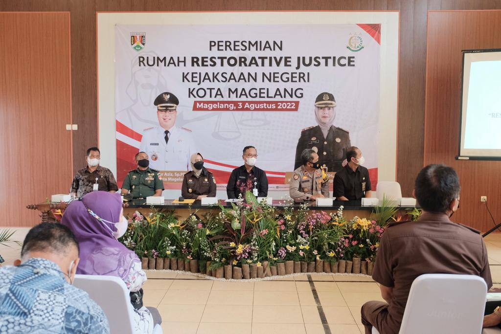 Rumah Restorative Justice Kota Magelang Resmi Dibuka