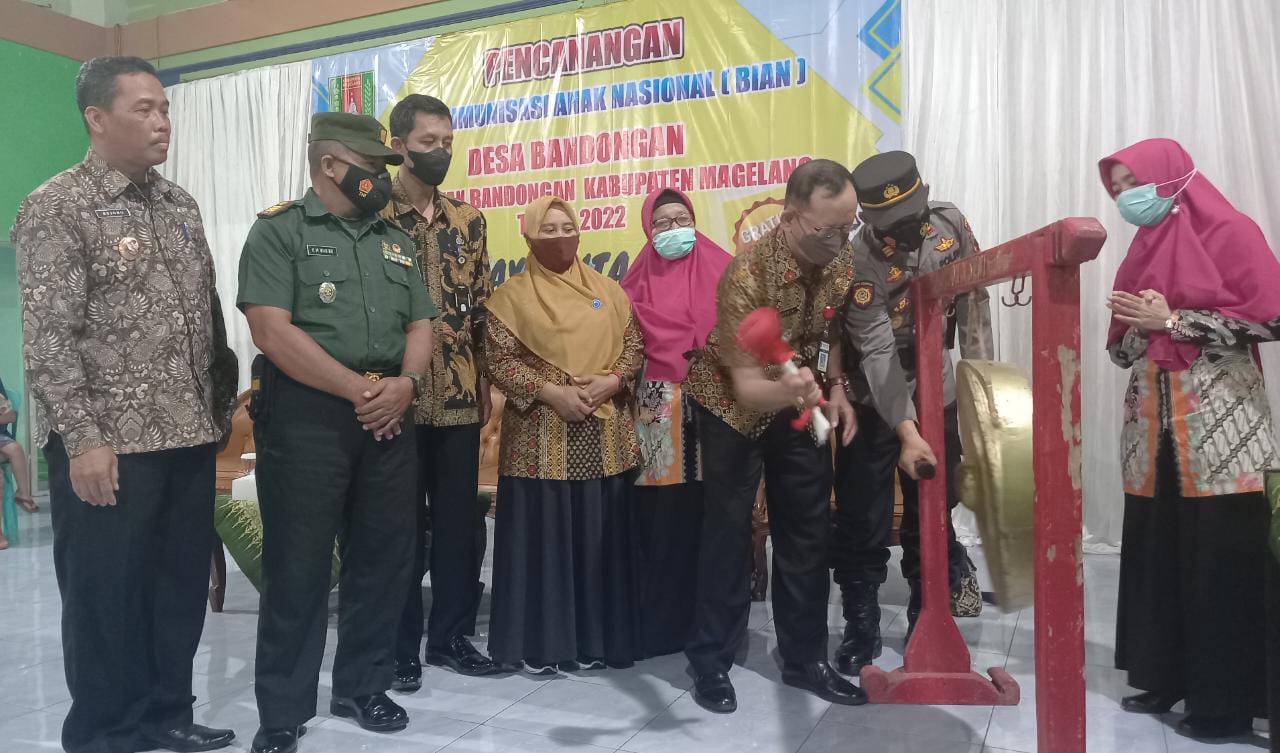 Program BIAN, 3.817 Anak di Bandongan Magelang Ditargetkan Terima Imunisasi