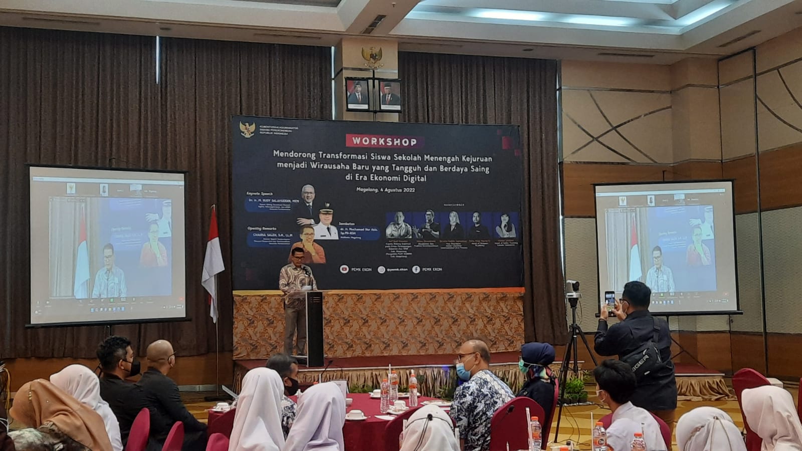 Kemenko Bidang Perekonomian Gelar Workshop Kewirausahaan Bagi Pelajar SMK di Magelang