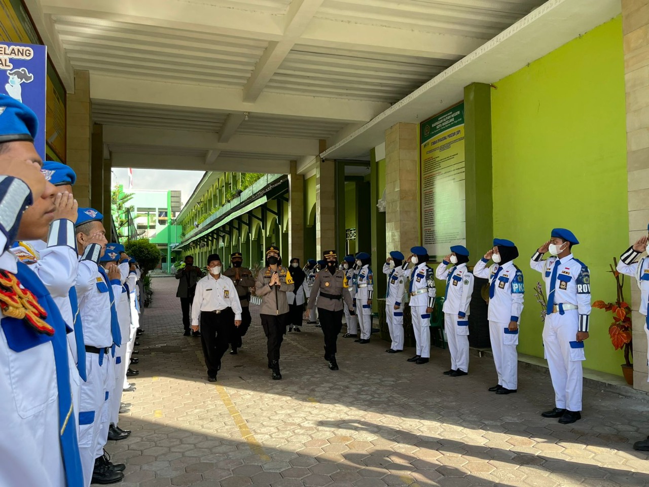 Sambut HUT Ke-74 Polwan, Srikandi Polres Magelang Kota Gelar “Police Goes to School”