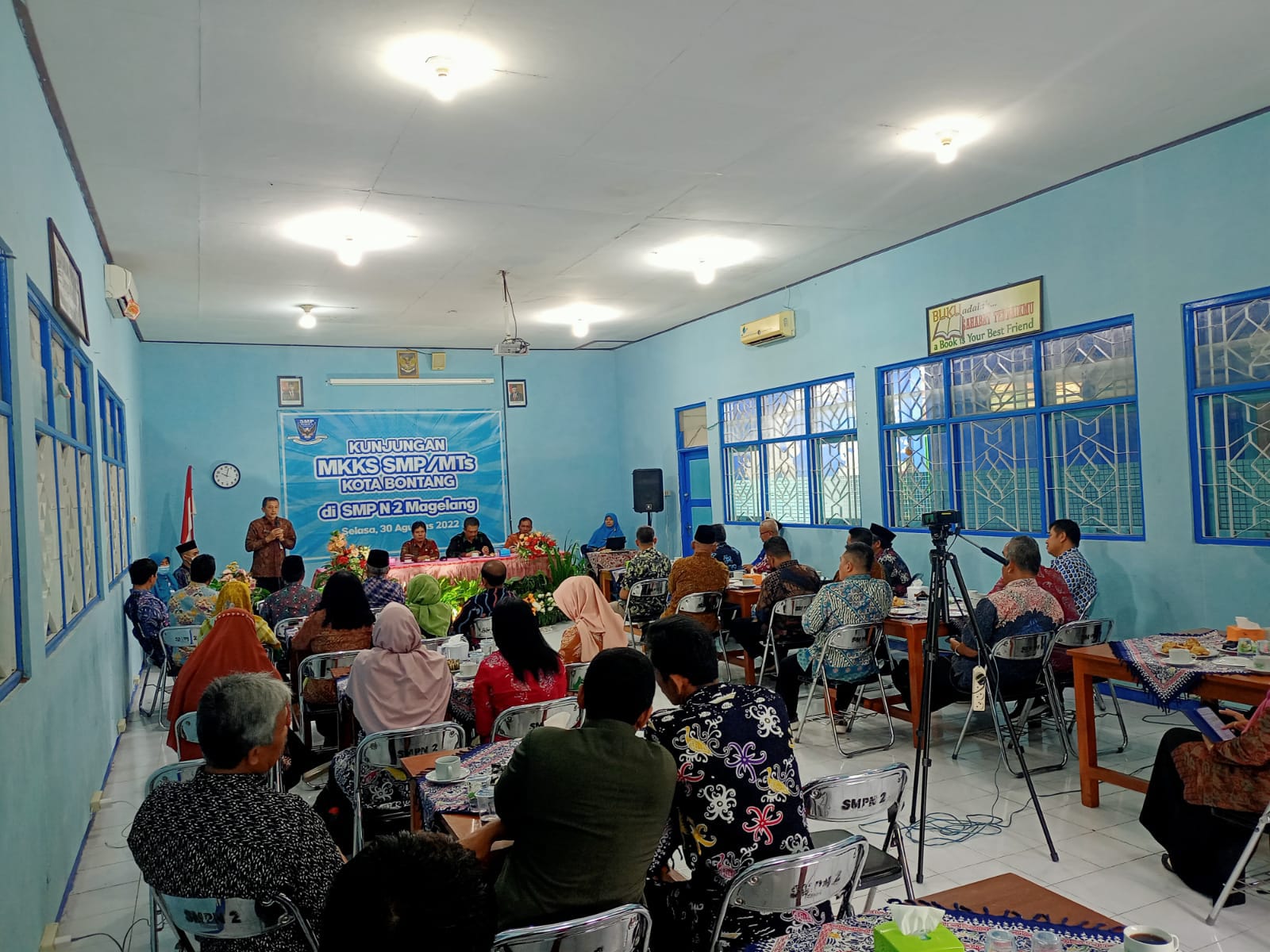 SMP 2 Kota Magelang Terima Kunjungan dari MKKS SMP/MTs Kota Bontang