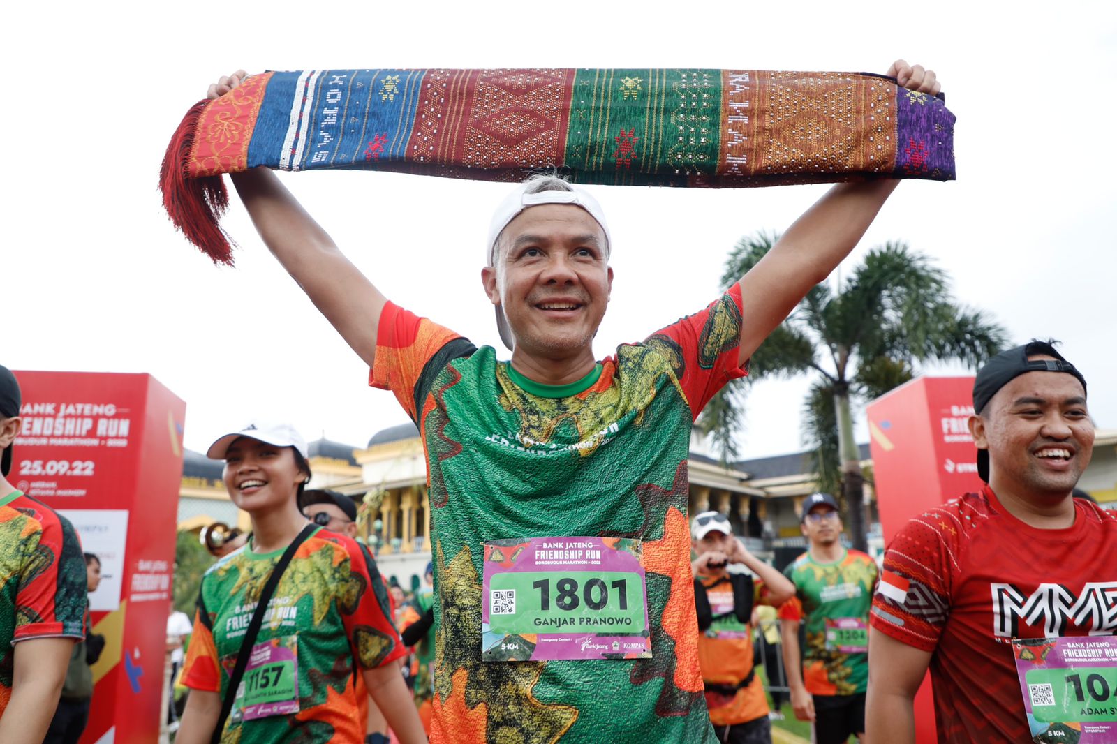 Friendship Run Borobudur Marathon 2022 di Medan, Ganjar: Antusiasnya Luar Biasa