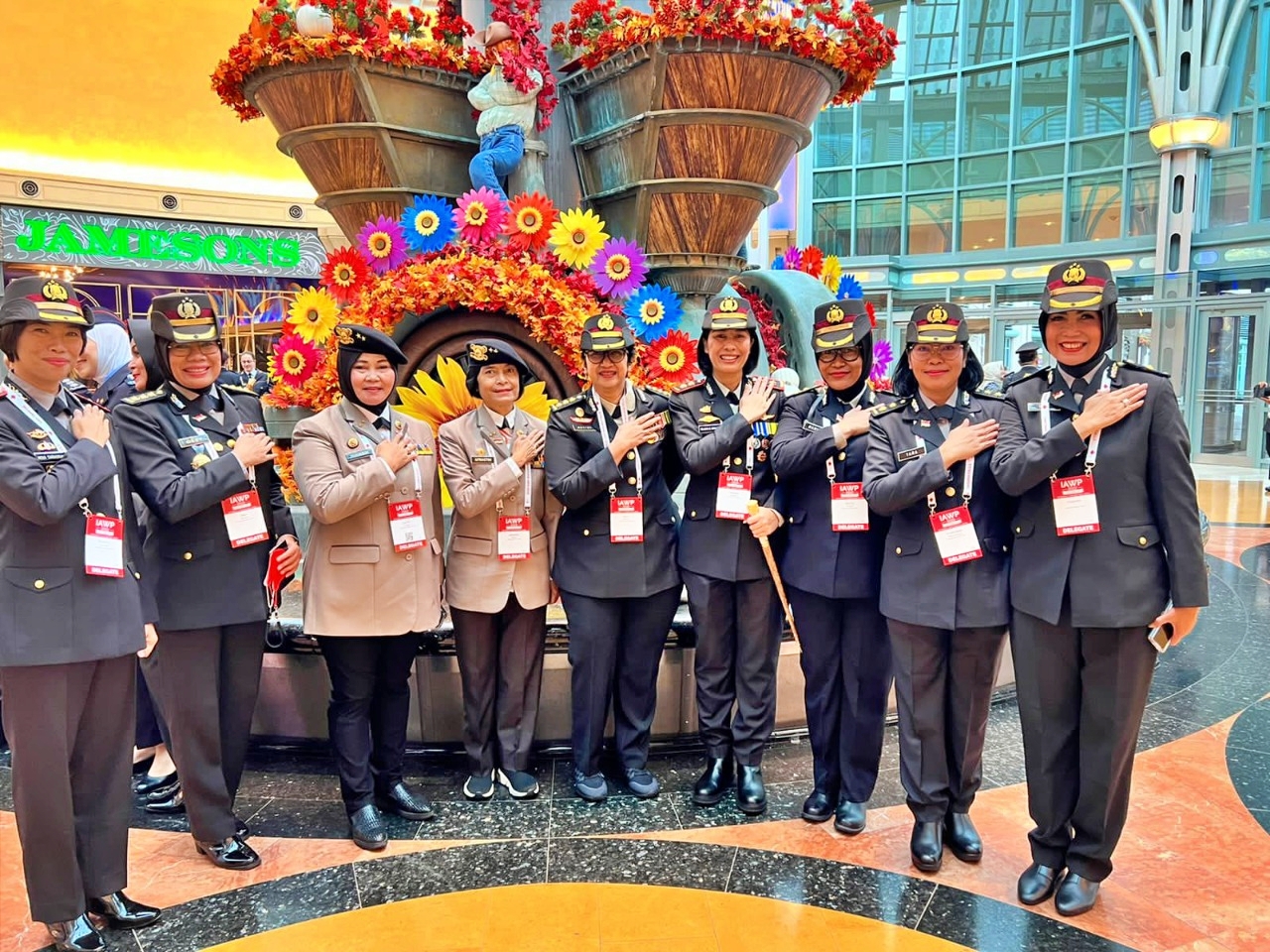 Indonesia mengirimkan tim delegasi dalam konferensi International Association of Women Police (IAWP) ke 59 di Kanada