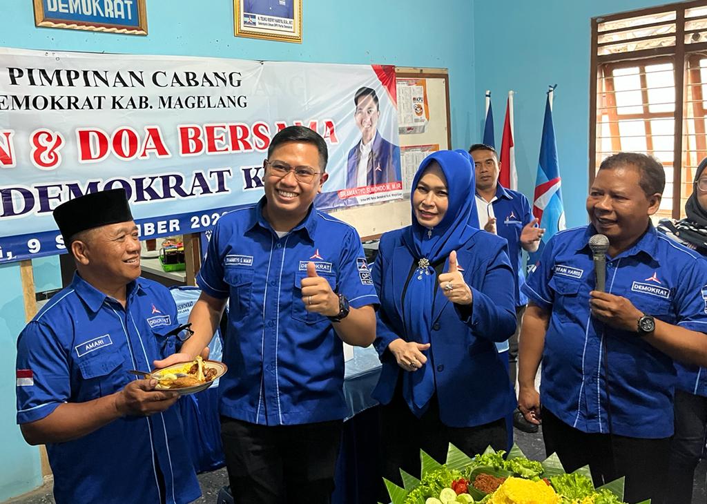 Begini Cara DPC Demokrat Kabupaten Magelang Peringati HUT ke-21 Partai