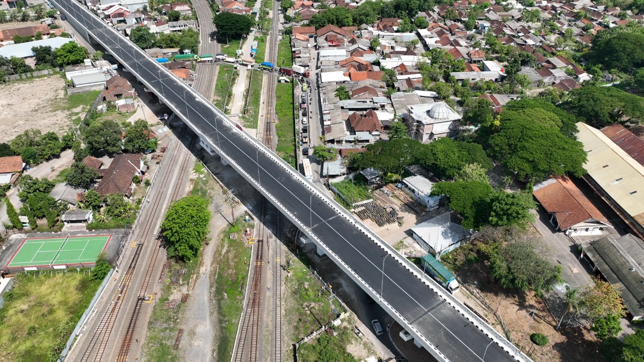 Pembangunan Fly Over Ganefo Mranggen-Demak Rampung, Uji Coba Mulai Hari Ini