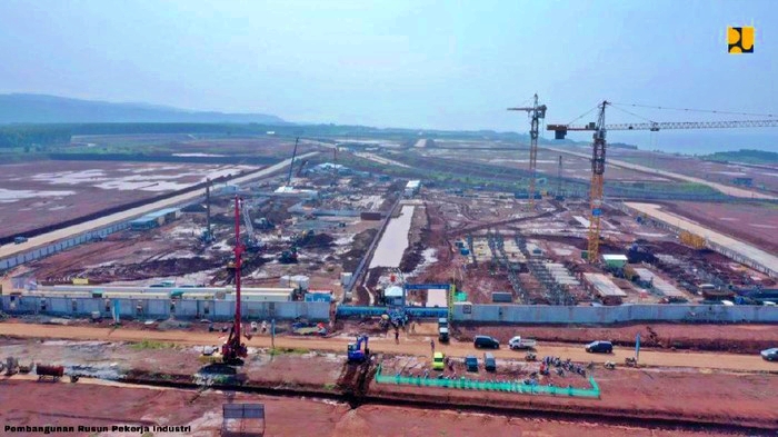 Area Grand City Batang pembangunan 10 pabrik baru_foto KemenPUPR