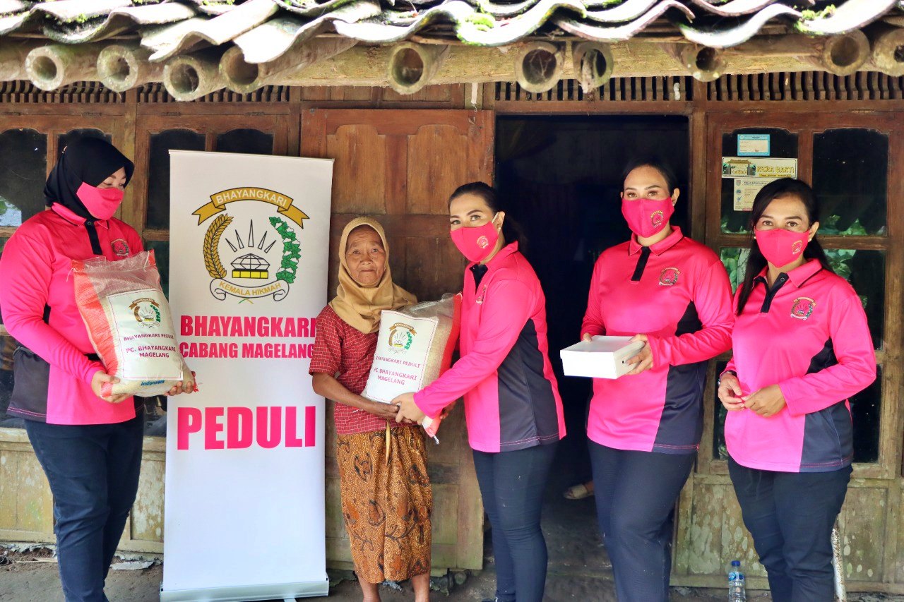 Bhayangkari Polres Magelang gelar Baksos
