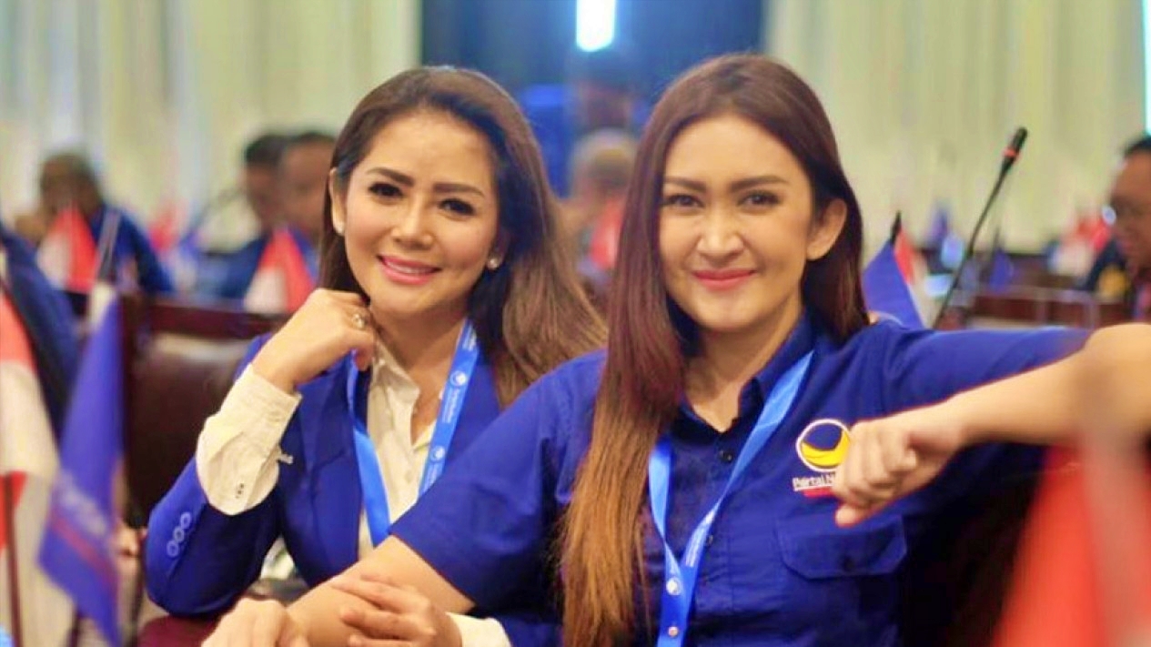Depan tampak Kader Partai Nasdem asal Magelang Nafa Urbach