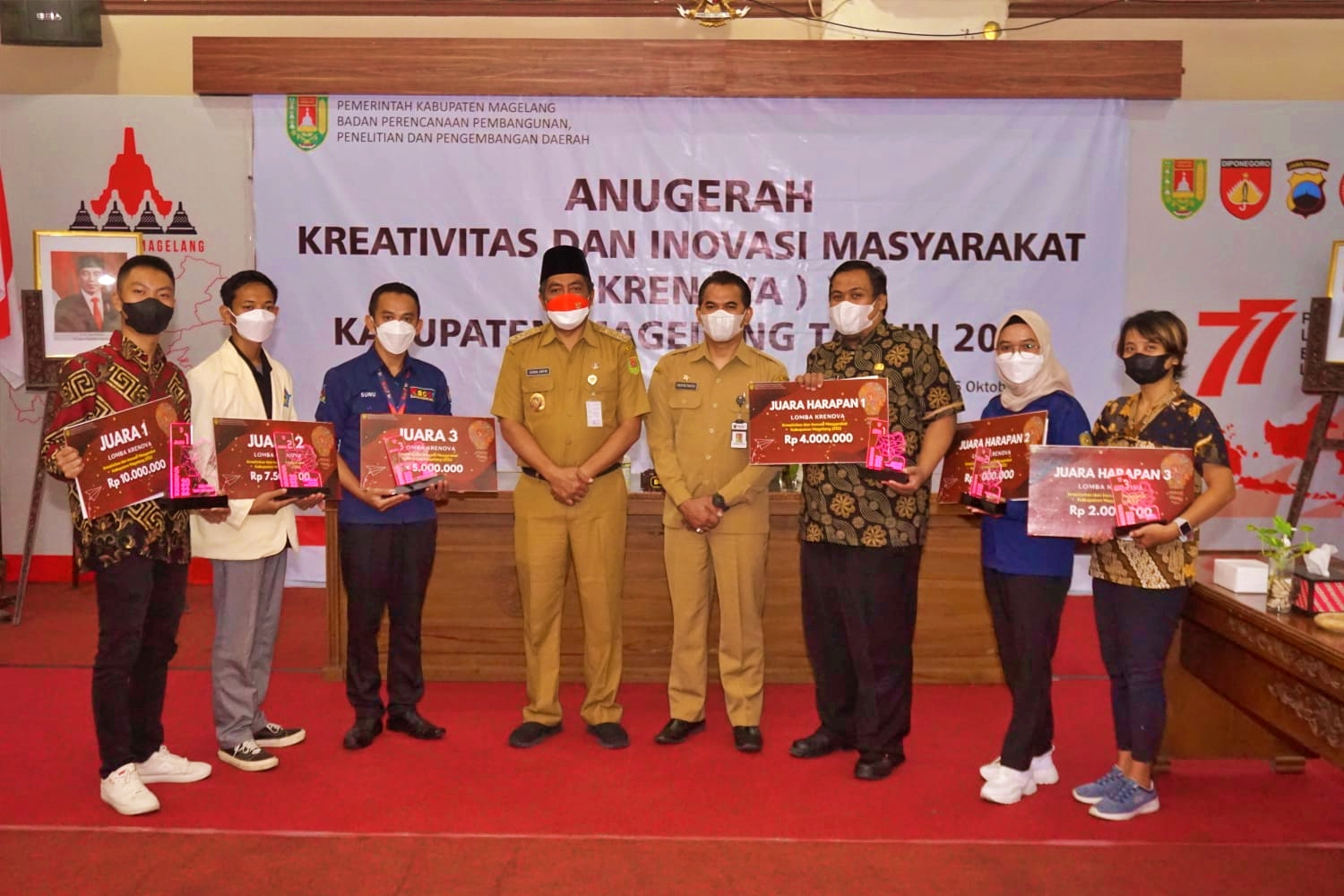 Juara Anugerah Krenova Kabupaten Magelang 2022