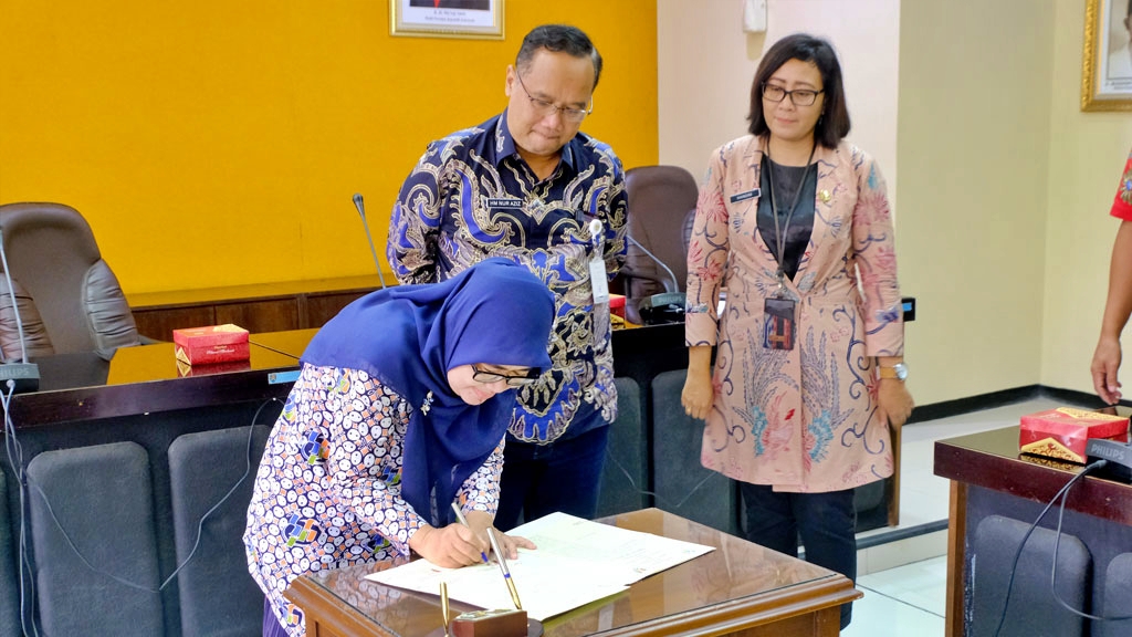 Pemkot Magelang dengan BPS tanda tangan kesepekatan soal satu data