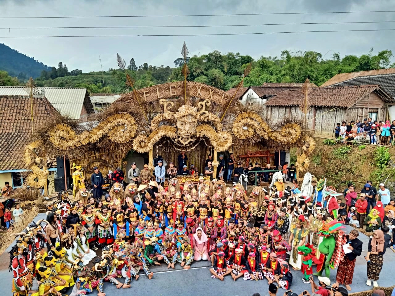 Puncak Acara Festival Lima Gunung Tahun 2022 di Magelang