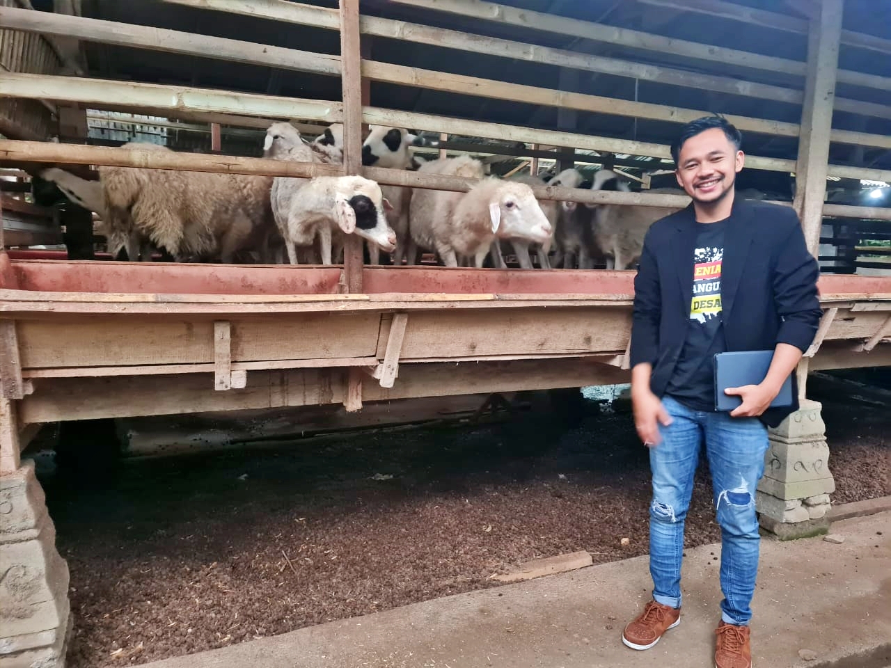 Rayndra Peternak Modern Magelang buka sekolah petani Milenial