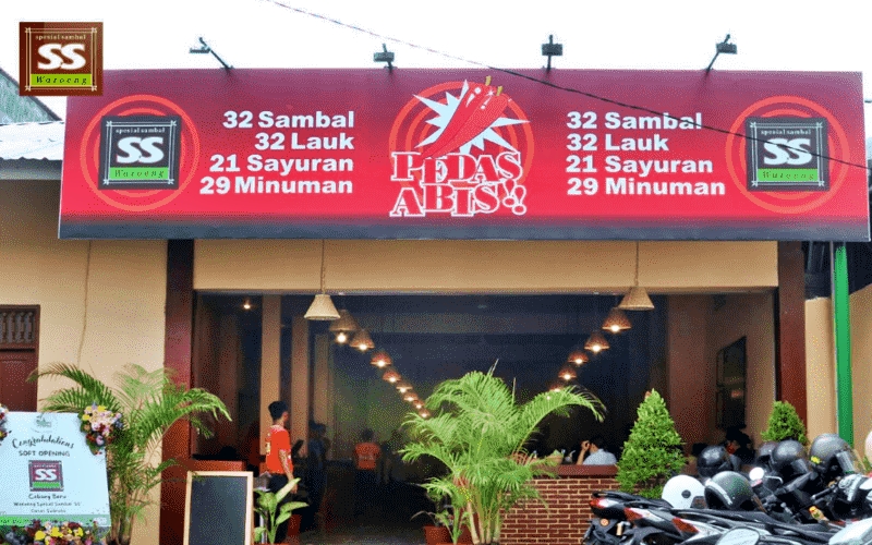 Salah satu Waroeng SS