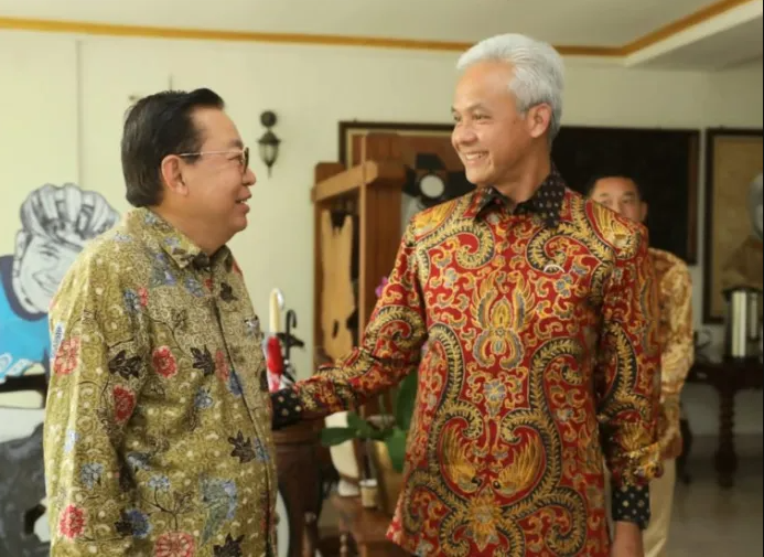 Bertemu dengan Ganjar, Dubes Gandhi Ingin Kembangkan UMKM Jateng di Korea Selatan