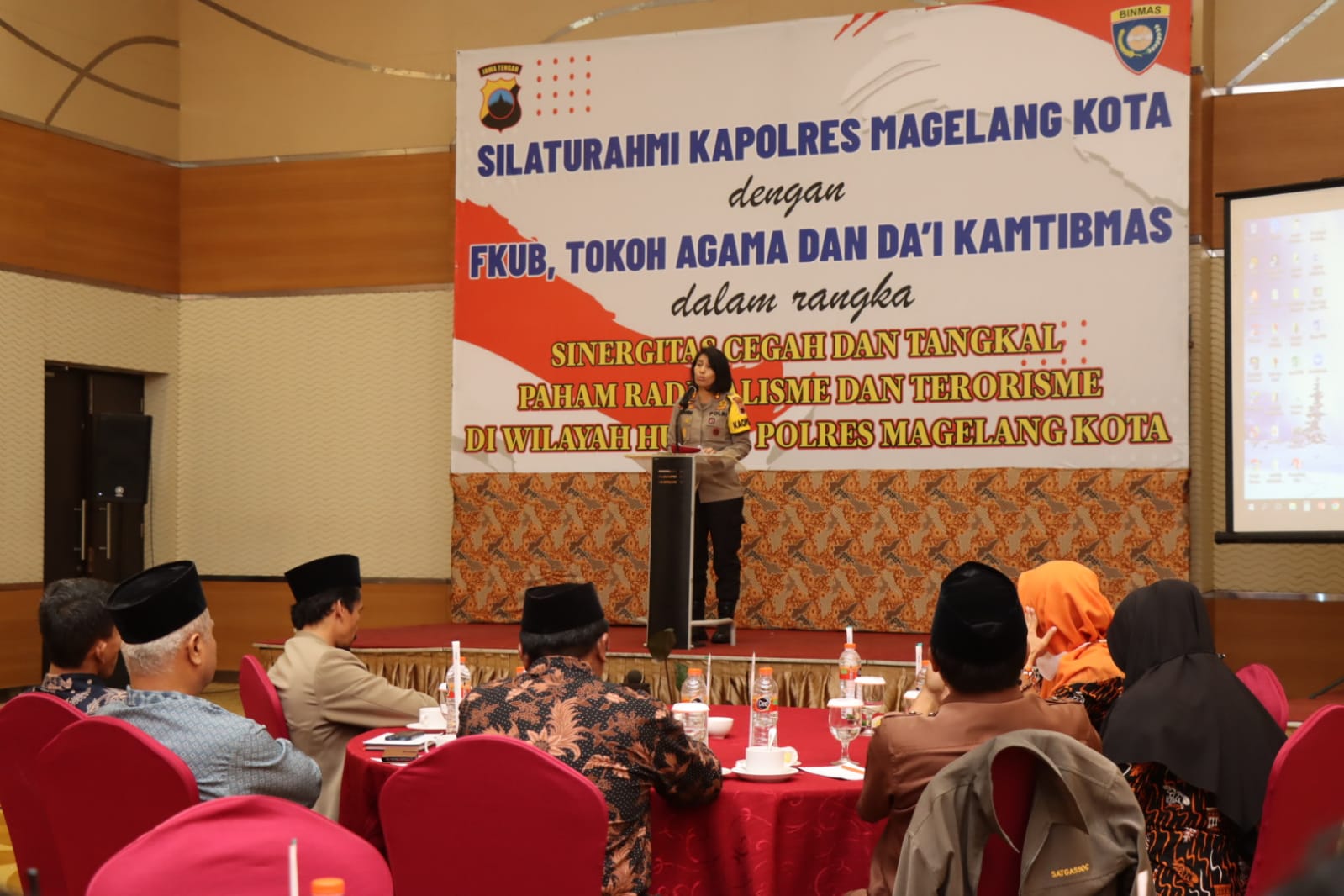 Tangkal Paham Radikalisme, Polres Magelang Kota Gelar Silaturahmi Dengan Tokoh Lintas Agama