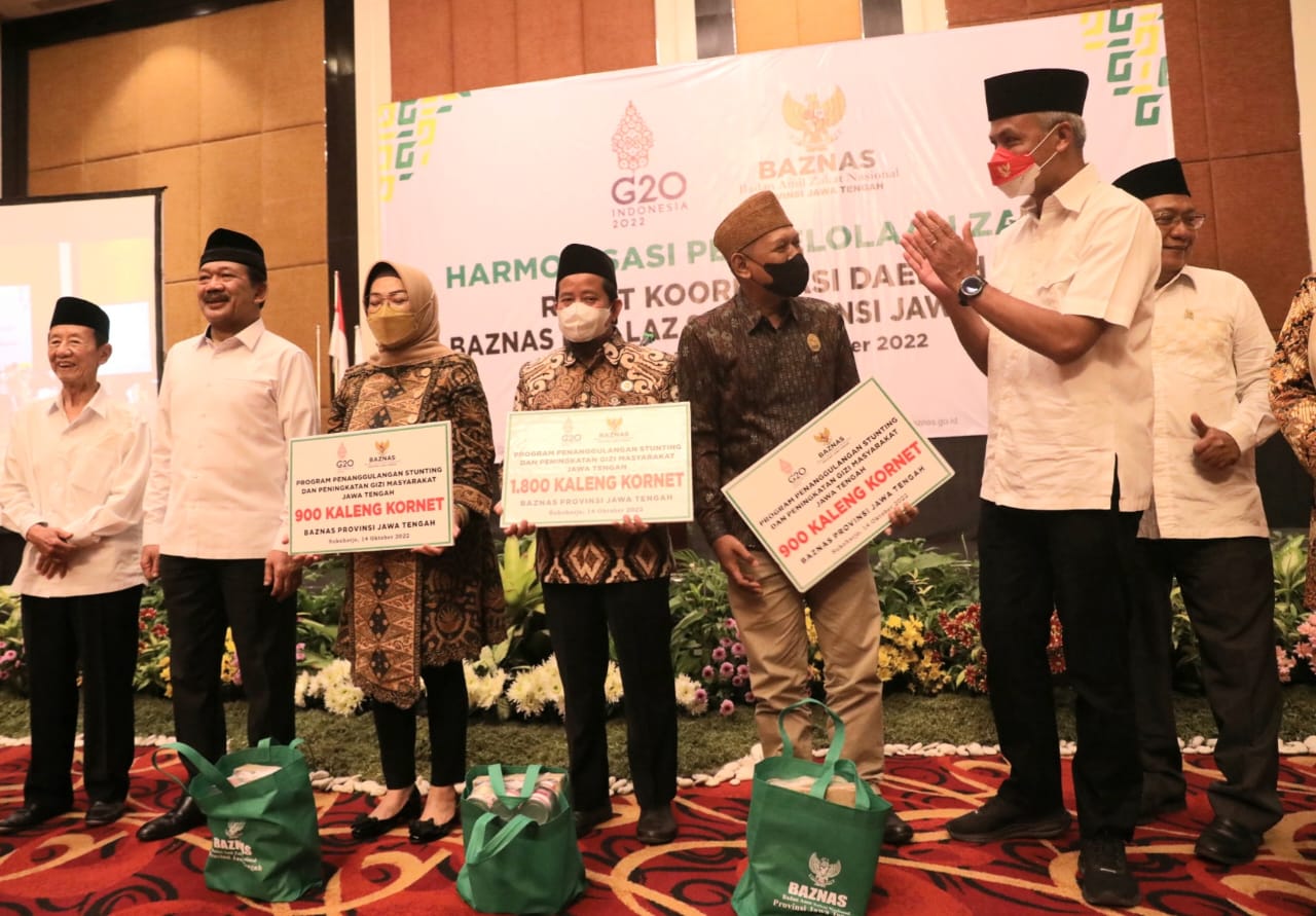 Hingga Oktober 2022, Zakat, Infak dan Sedekah ASN Pemprov Jateng Capai Rp57 Miliar