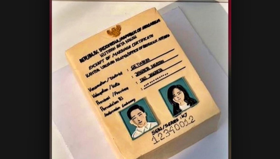 ilustrasi akta nikah atau akta pernikahan