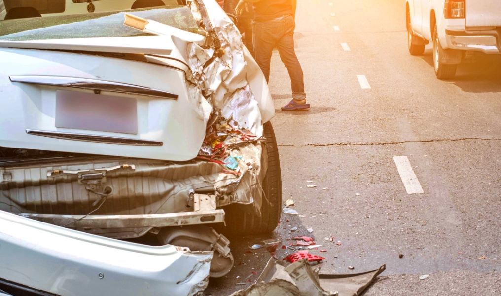 ilustrasi kecelakan bos indomaret