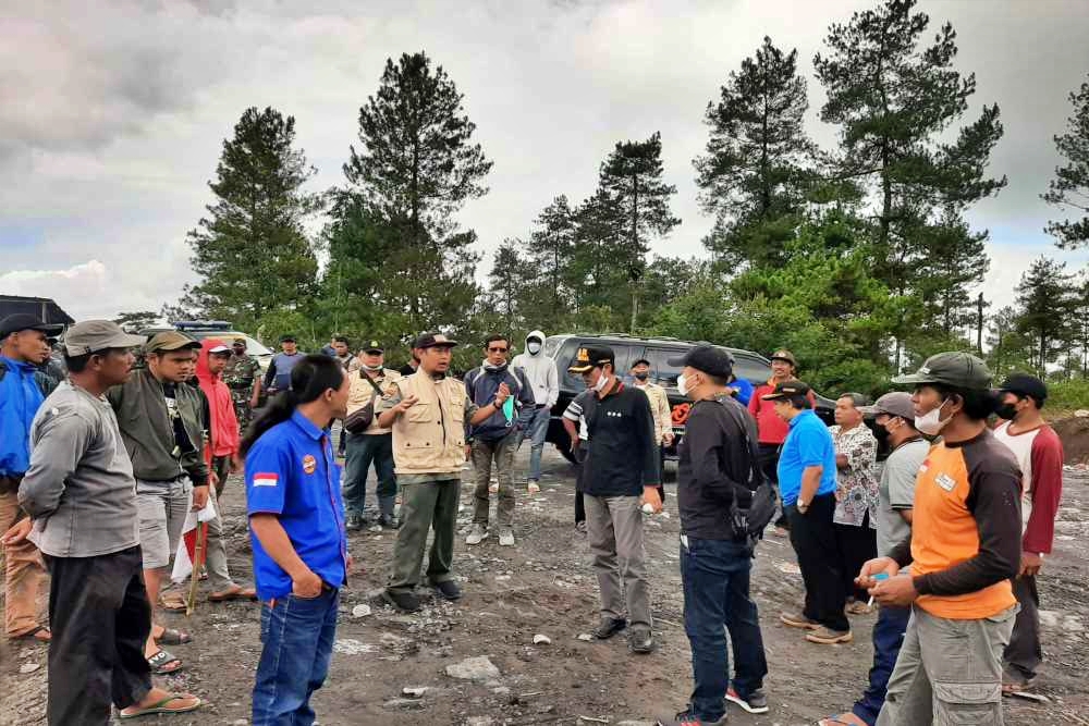 Aksi warga Srumbung, Magelang, Jawa Tengah_dok istimewa