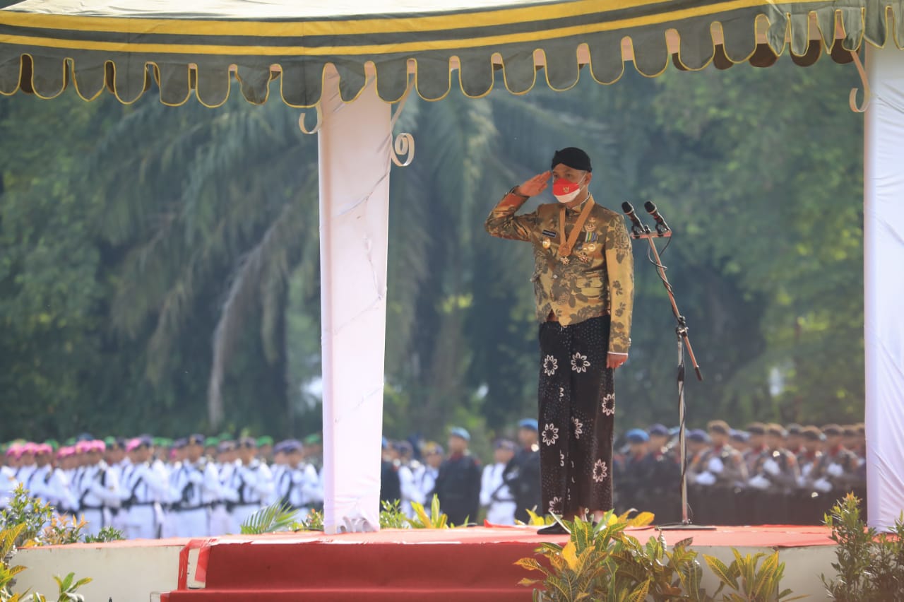 Upacara Peringatan Hari Pahlawan, Ganjar Sampaikan Hal Ini