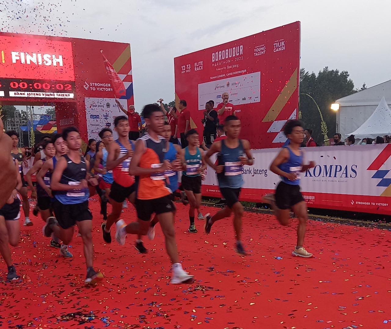 Pelari di Borobudur Marathon 2022 Hari Pertama Siap Dapat Bonus Tambahan