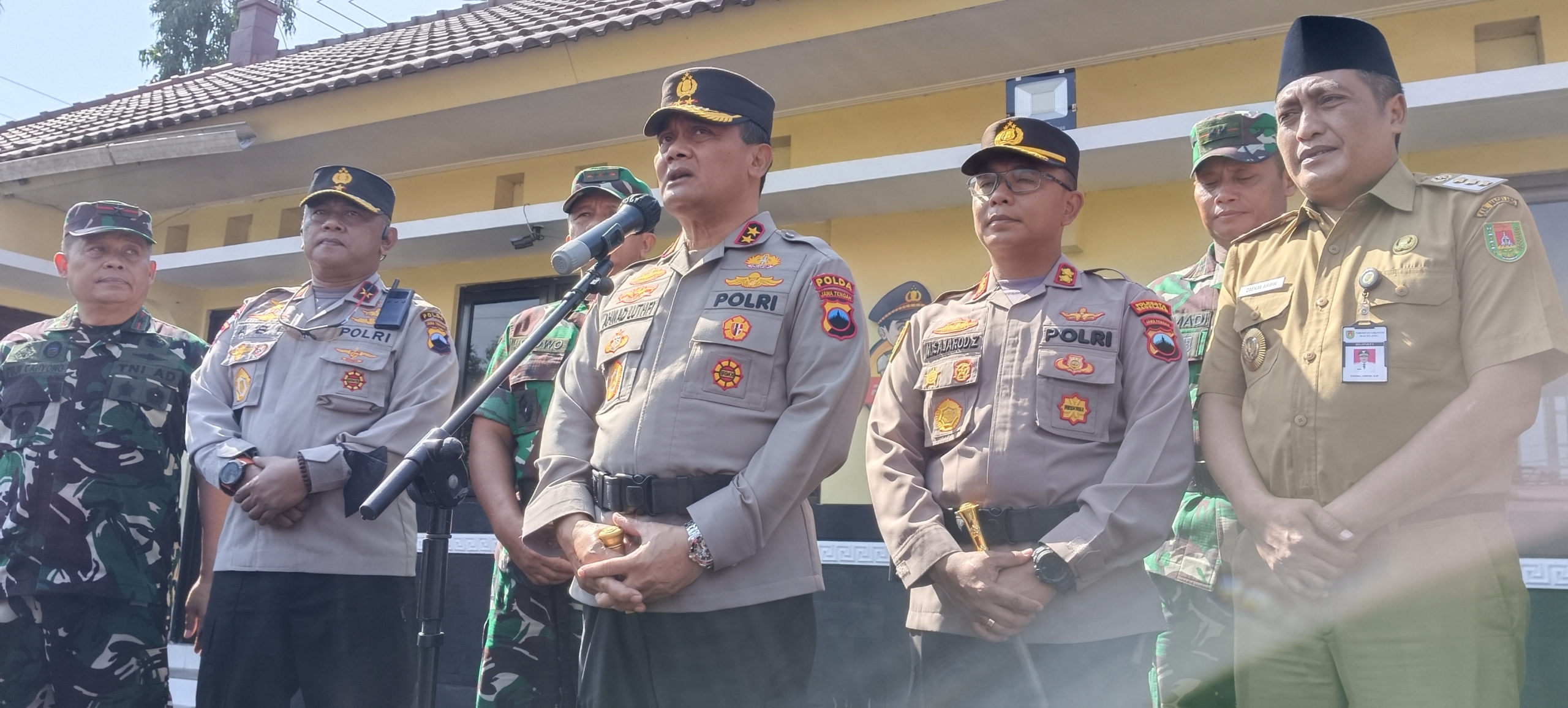 SAH !!! Pengukuhan Polres Jadi Polresta Magelang, ini Alasannya