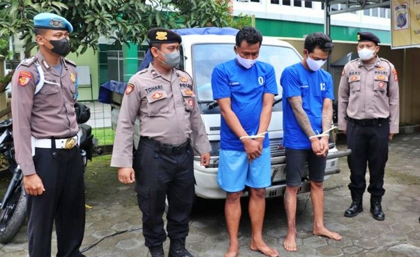 Pencuri Mobil Pikap ditangkap di Magelang