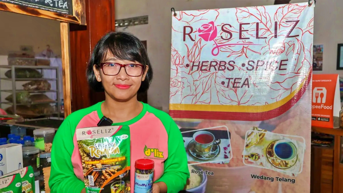 Produk usaha wedang kemasan asal Magelang bikinan Elisa Anggraeni kini tak hanya dikenal di pasar lokal, tetapi juga mancanegara_Foto Humas Pemprov Jateng