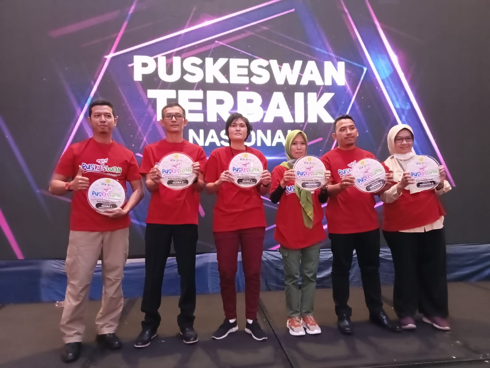 Puskeswan Kota Magelang Juara 2 Puskeswan Terbaik Nasional Tahun 2022
