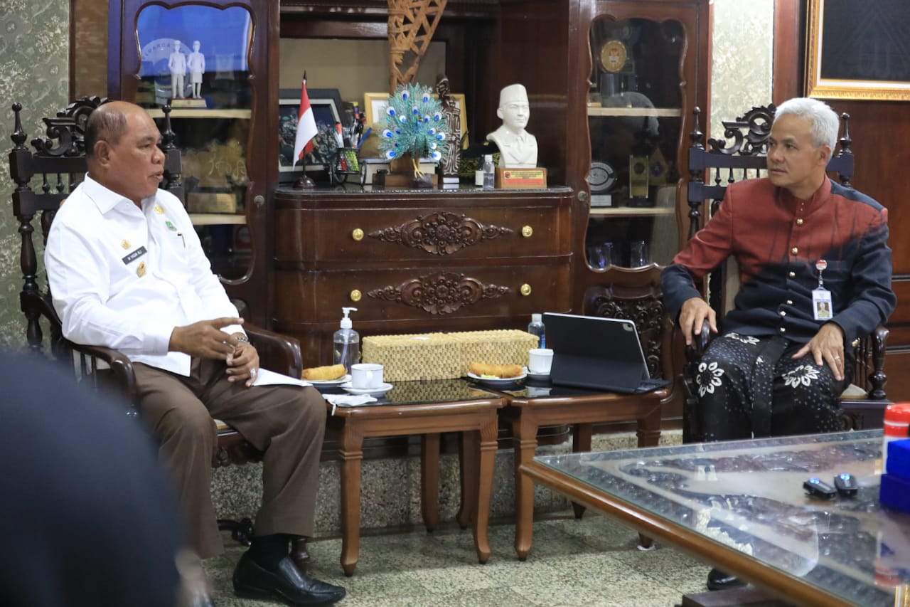 Wagub Maluku Utara Belajar Sistem Pemerintahan Berbasis Ekonomi dari Jateng