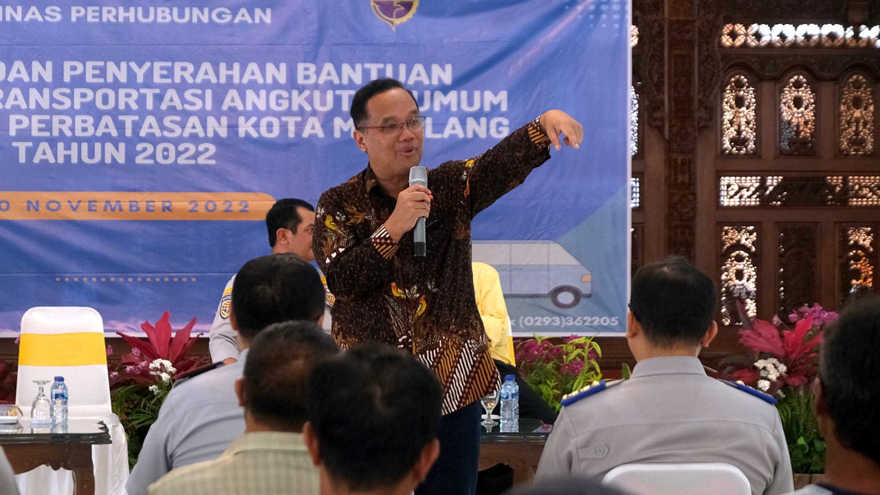 310 Awak Angkutan Terima Bantuan Operasional dari Pemkot Magelang