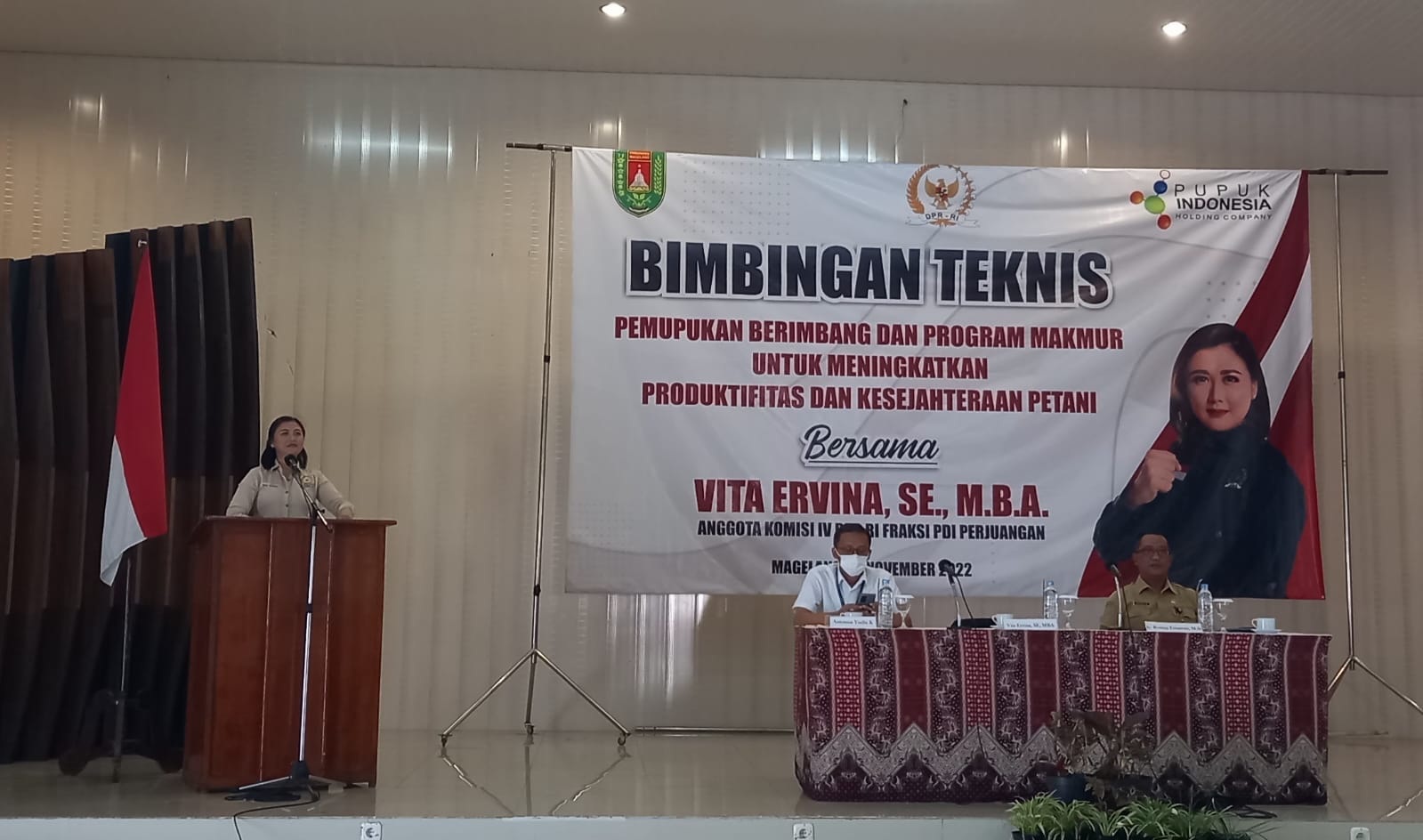 Gelar Bimtek Pemupukan Berimbang dan Program Makmur, Vita Ervina Dorong Kesejahteraan Petani