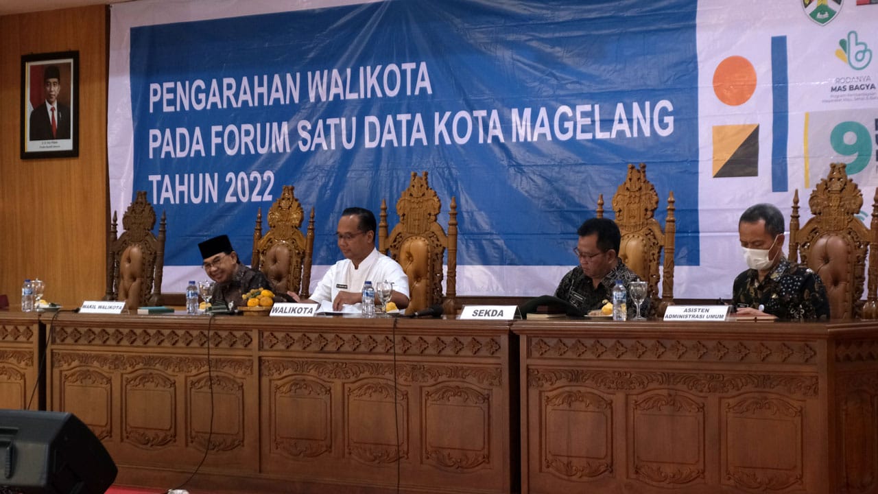 Pemkot Komitmen Wujudkan Satu Data Kota Magelang Berkualitas