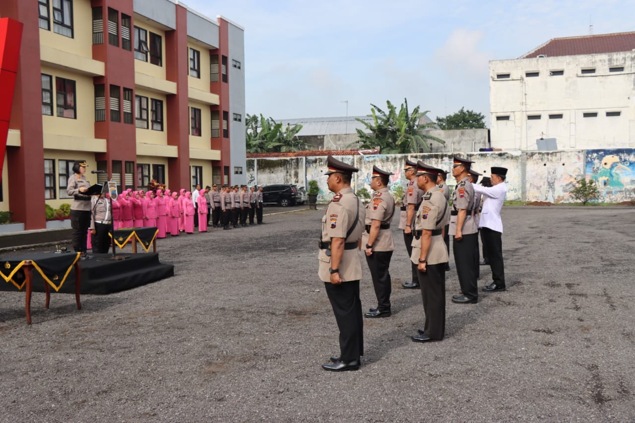Kapolres Magelang Kota Pimpin Sertijab 4 Pejabat Utama, Ini Pesannya